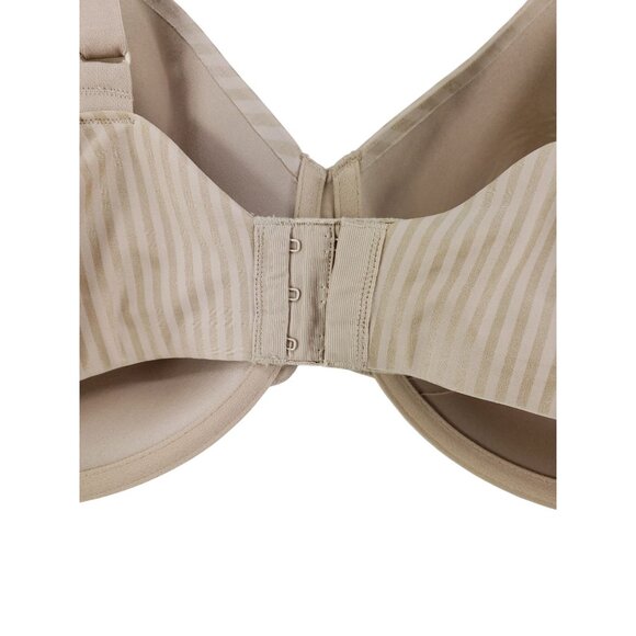 Playtex Secrets Perfectly Smooth Bra Size 44DD Nude Underwire Full Coverage - Picture 4 of 7